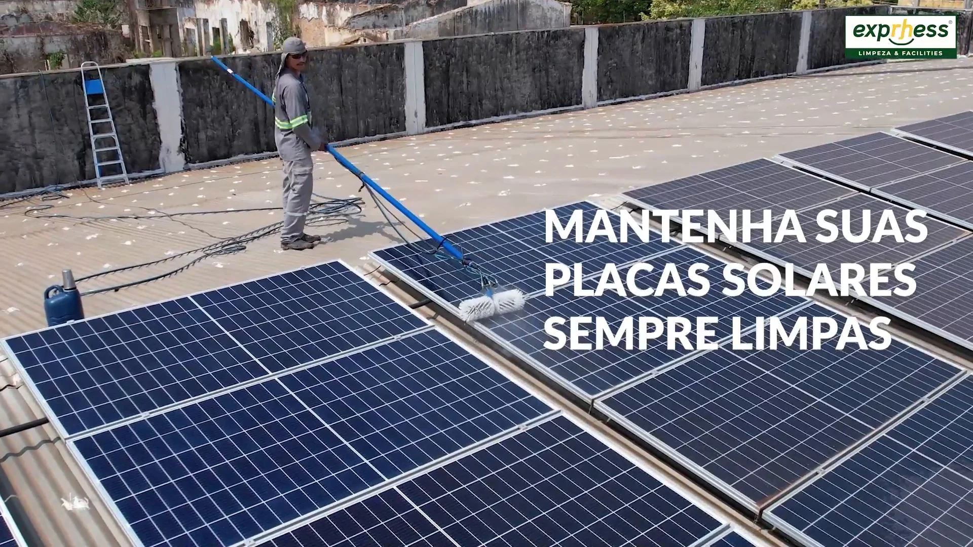 limpeza externa de edifício